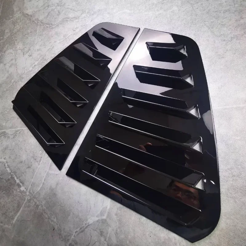 Persiane Laterali Posteriori Per Golf 7 / 7.5 / R | Nero | Design Sportivo | Facili Da Installare | Senza Fori - Foto 5