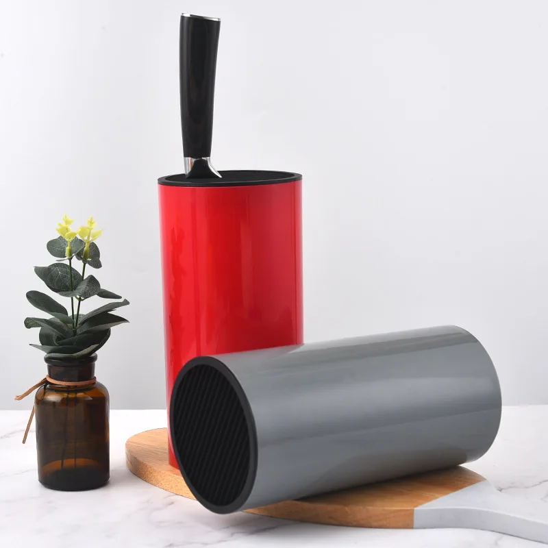Plastic Knife Holder Kitchen Standing Storage