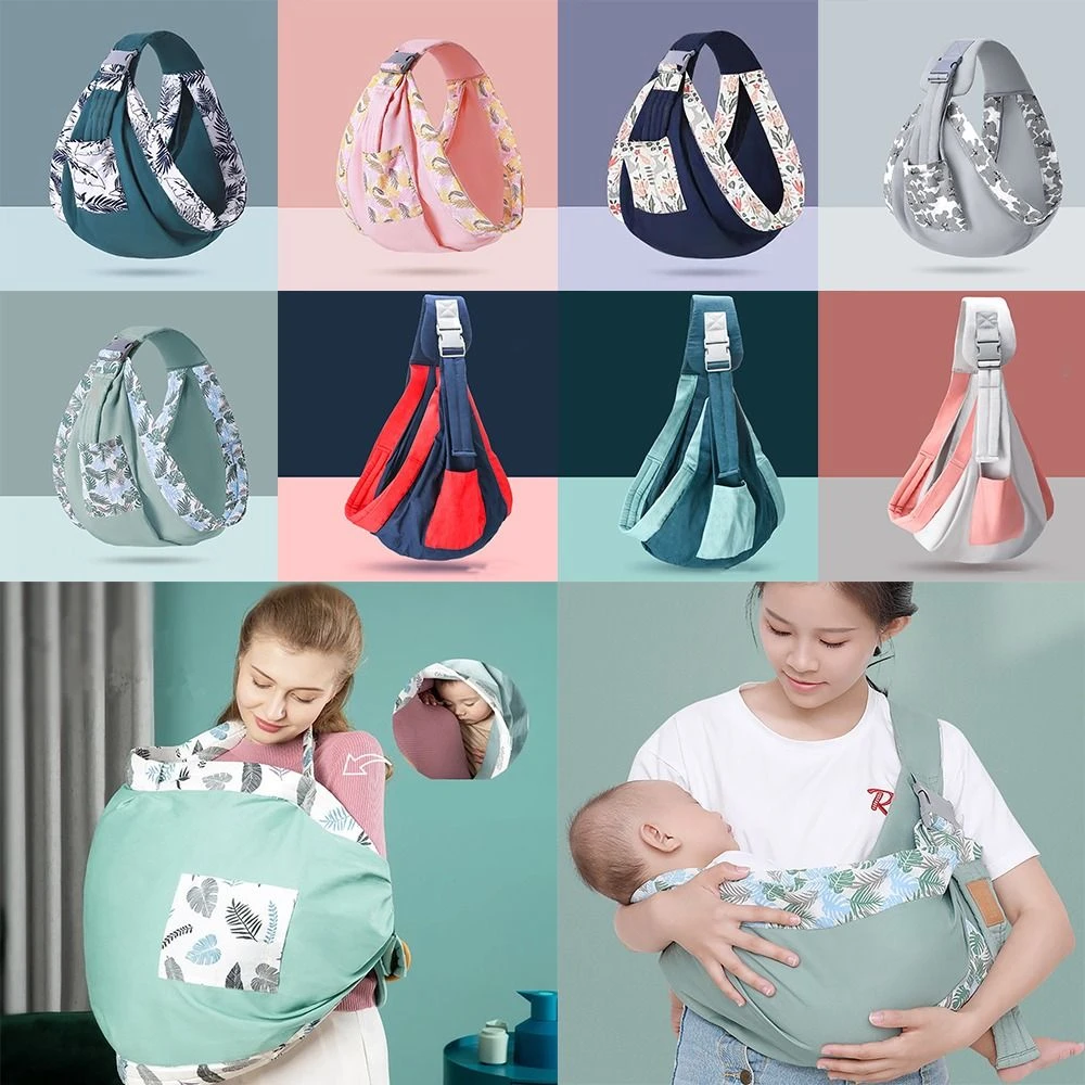 Comfortable for Newborn Baby Wrap Sling Carrier Newborn Baby Carries Wrap Safety Ring Sling Wrap
