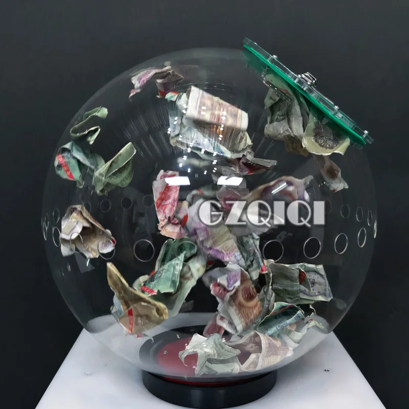 Z35 electric air blowing money grab machine cash coupon ball grab machine prize draw prize draw lottery