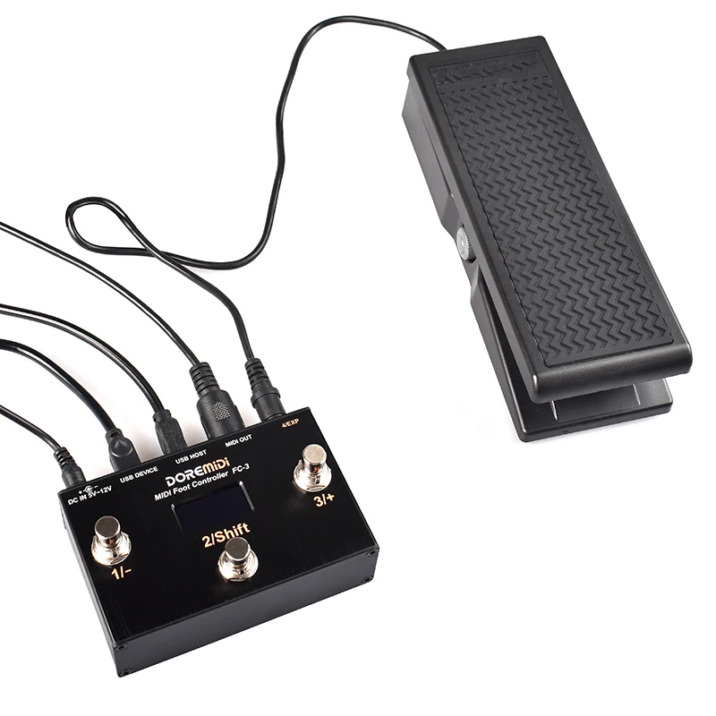 DOREMiDi MIDI Foot Controller (FC-3) MIDI Controller Designed That