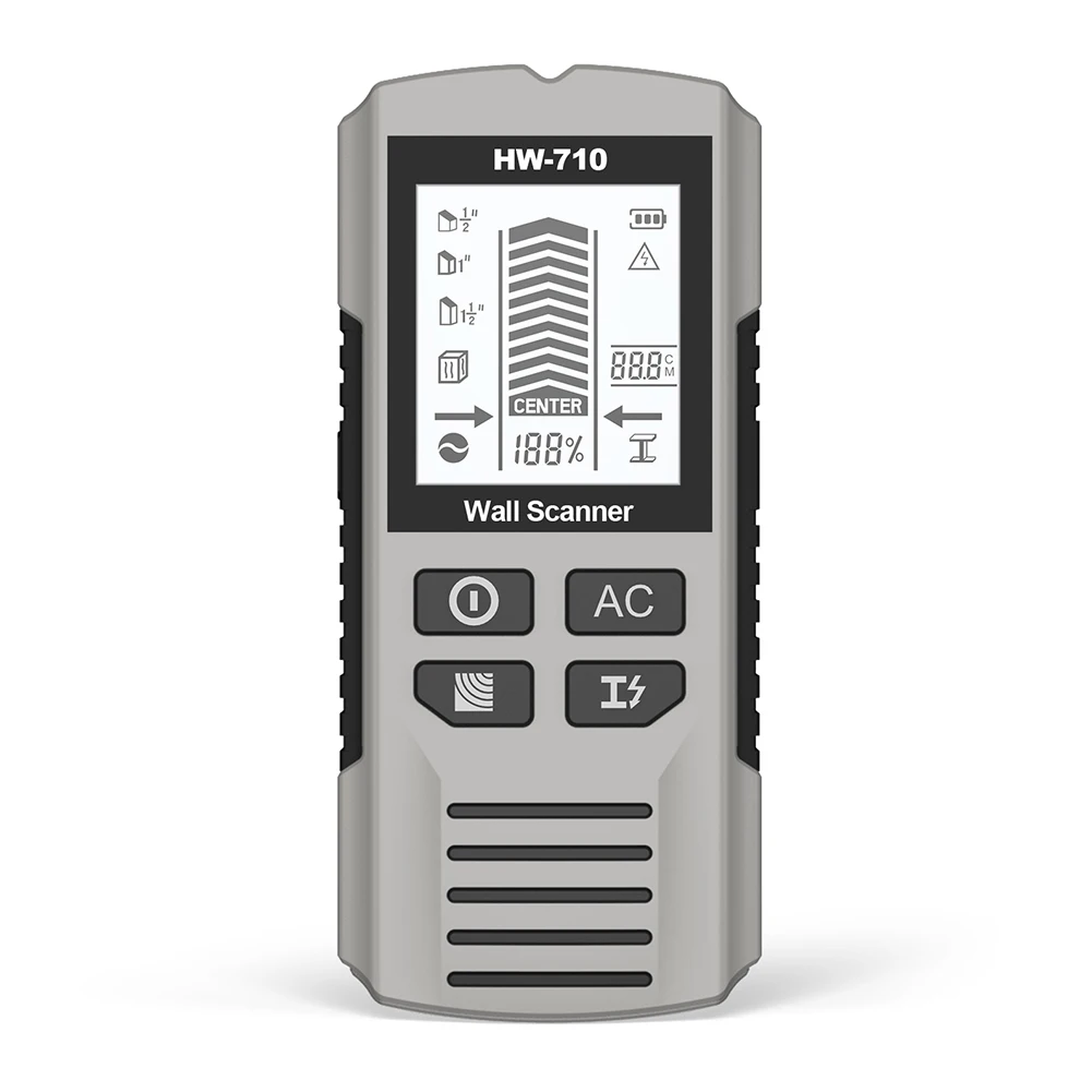 6-in-1 Stud Finder Wall Scanner Electronic Stud Detector Wall Detector for Detecting 1-1/2 Inch Drywall Center