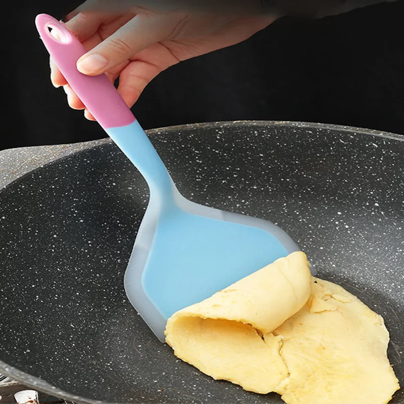 Non-stick Pan Special Spatula Silicone Wide Pancakes Spatula for Eggs Fish Pancake Pizza Kitchen Cooking Fried Shovel Tools