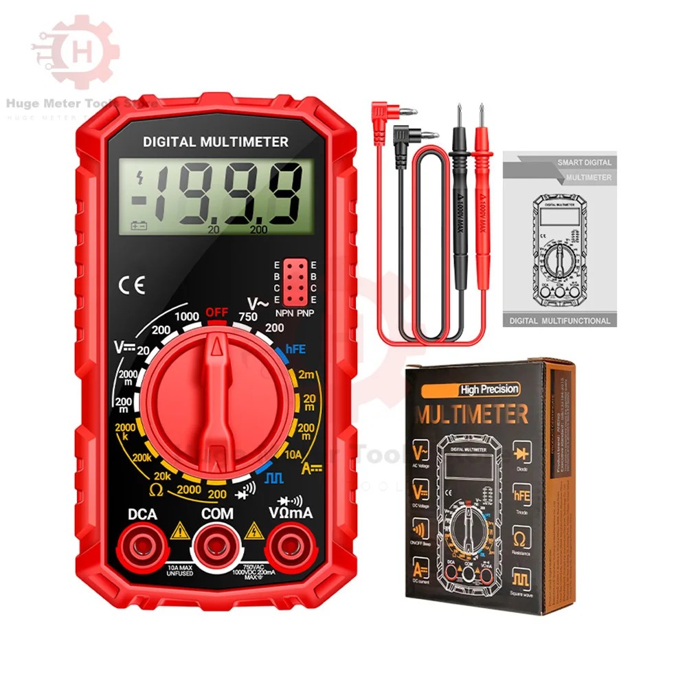 SZ308 Digital Multimeter Maximum Count 1999 Mini Auto Multi-Function True Rms