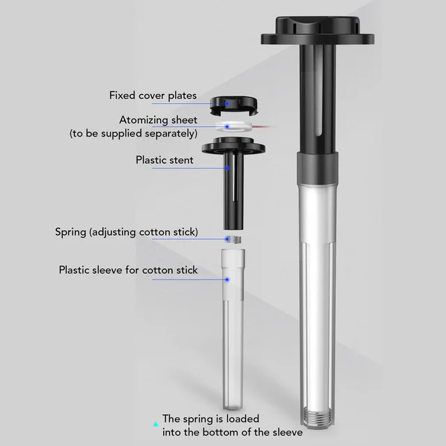 DIY 공기 가습기 부품, USB 미니 가습기 플라스틱 스텐트, 아름다운 외관
