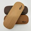 High Quality Wood Grain Hard Hard Shell Glasses Case,Eye Glass Carry Case for Men Women PU Leather Eyeglass Box Holder