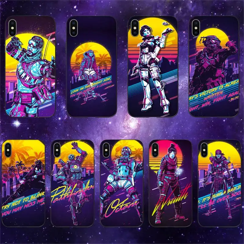Game Apex Legends Custodia Per Telefono Per Iphone 11 12 Mini 13 Pro Xs Max X 8 7 6S Plus 5 Se Xr Shell