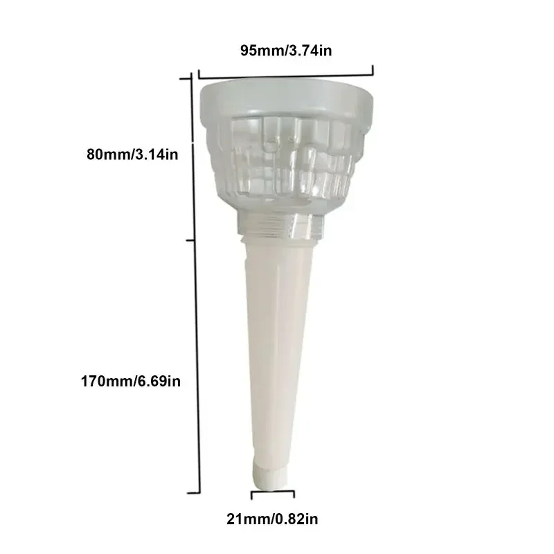자동차 오일 필터 제거 퍼넬, 부드러운 고무 연소 방지 모터, 오일 퍼넬 엔진 서비스 필터 퍼넬