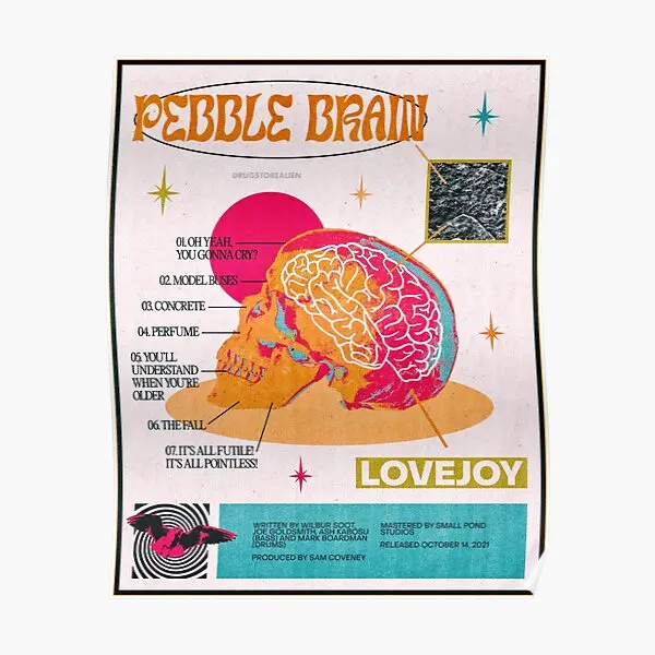 

Настенный постер Pebble Brain Lovejoy, современная картина, картина для комнаты, печать, Декор, художественная роспись, стена для дома, забавная, винтажная, без рамки