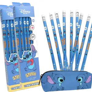 Cute Disney Stitch Pens Kawaii 0.5mm Black Press Gel Pen Cartoon Lilo &  Stitch Signature Stationery Student Toy Gifts - AliExpress