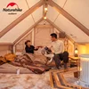 Naturehike Air 12.0 Inflatable Tent Camping Shelter 4-5 People Outdoor Large Space Wall House Glamping Travel Tent Waterproof 5