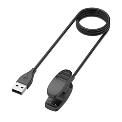 Universal USB Charging Cable with Clip Cradle Charger - 1 Meter Length (1m Charger Cable)