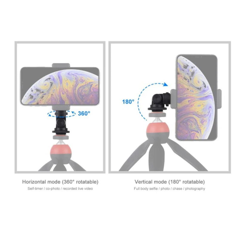 1/4 Inch Screw Thread Cold Shoe Tripod Mount Adapter Camera Mount Adapter Camera Camera Holder
