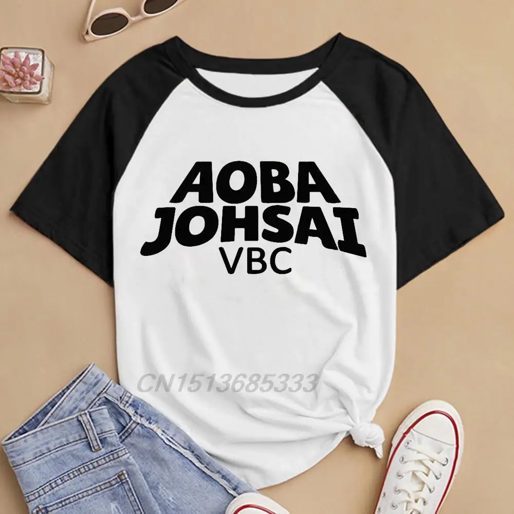 

Aoba Johsai VBC Men Vintage T-shirts Adult Fight Unisex Retro Graphic Short Sleeve Tees Central Perk Coffee Spliced Top Shirts