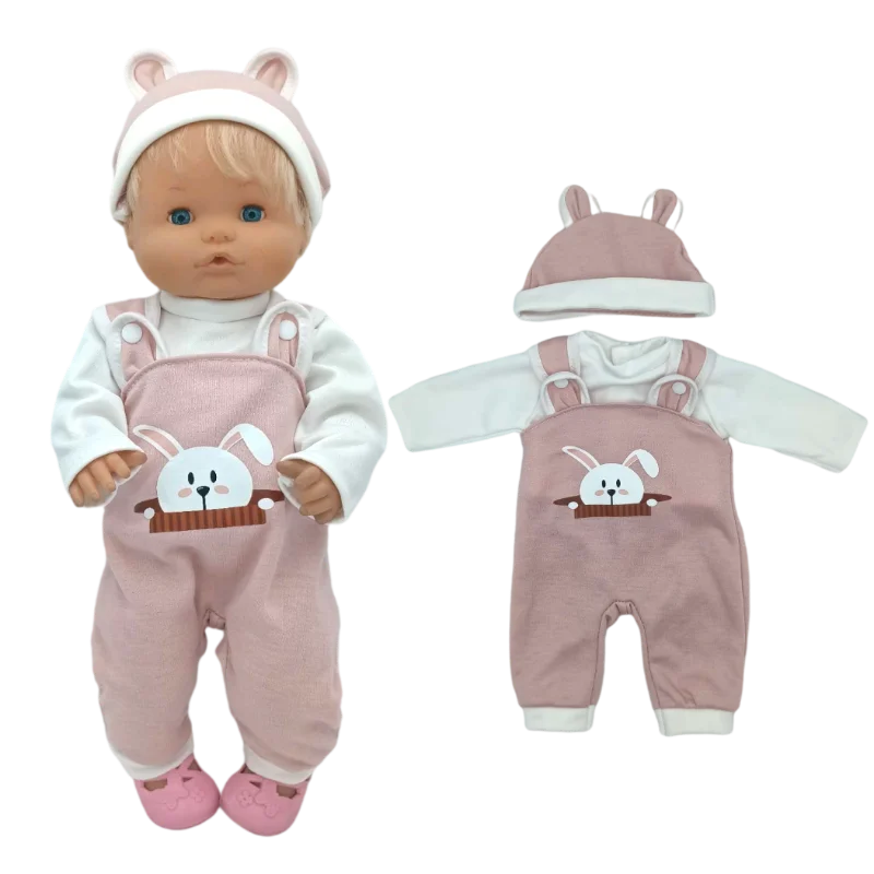 17 "Reborn Baby Doll Clothes Set Pagliaccetti Per 38 Cm Nenuco Doll Ropa Y Su Hermanita Giocattoli Oufit