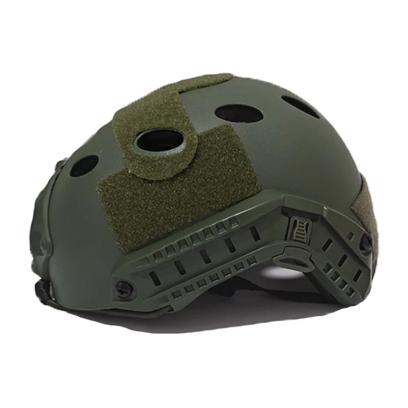 Green C with hole