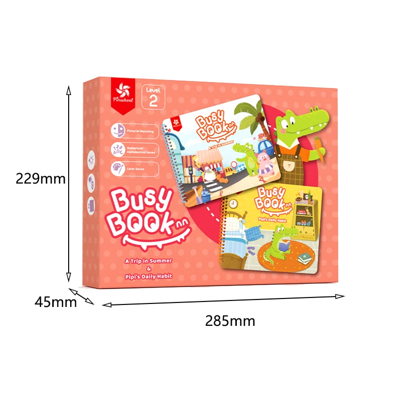 My First Busy Book Montessori Toys Baby Educational Quiet Book Activity Busy Board Learning Toys For Kids Christmas Gifts plush toys for babies