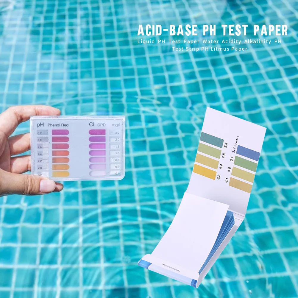 1 Box Accuracy 0.2-0.3 Range 3.8-5.4 PH test Paper Water Liquid PH test Strip Used For Testing Many Daily Necessities