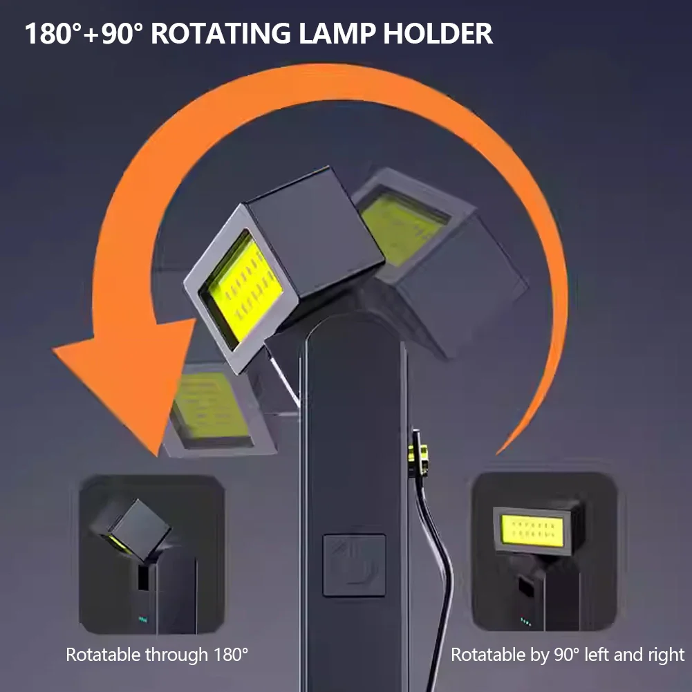 Rechargeable Magnetic COB Work Light - Versatile Emergency and Night Use Flashlight