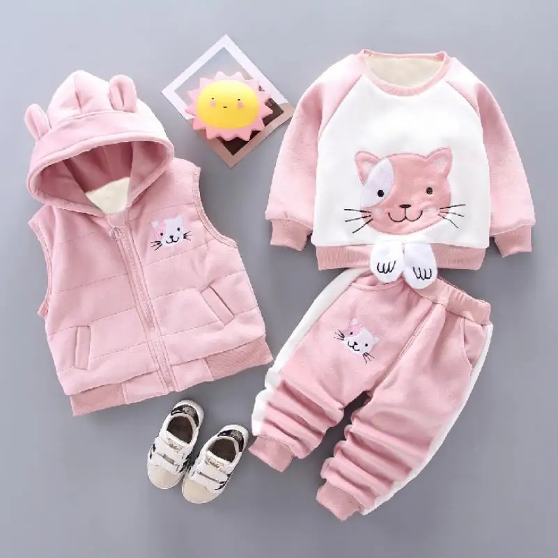 Baby boys winter clothing suit set 0-4 years