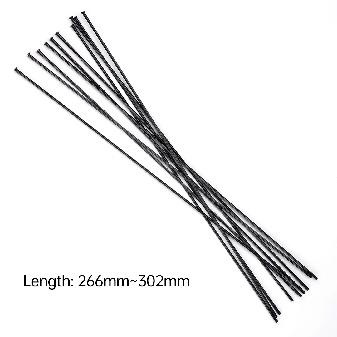 1Pcs Wing20 Spoke Straight Pull 266mm-306mm Without Spoke Nipple