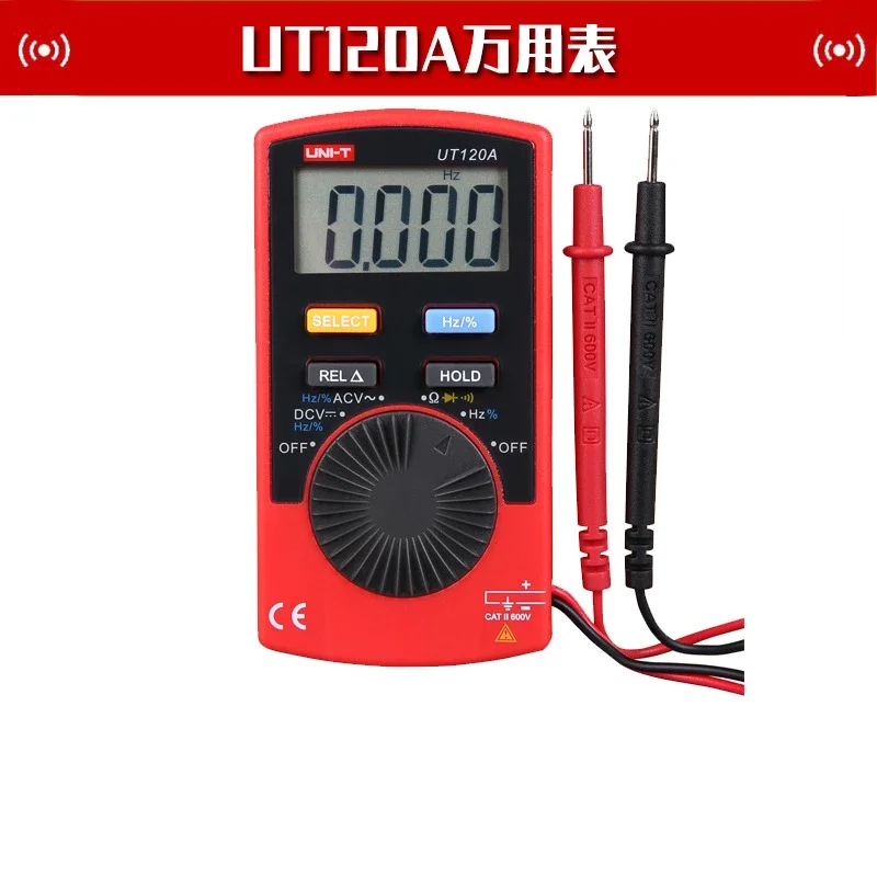 

Карманный цифровой мультиметр UT120A, Ручной цифровой мультиметр с автоматическим диапазоном
