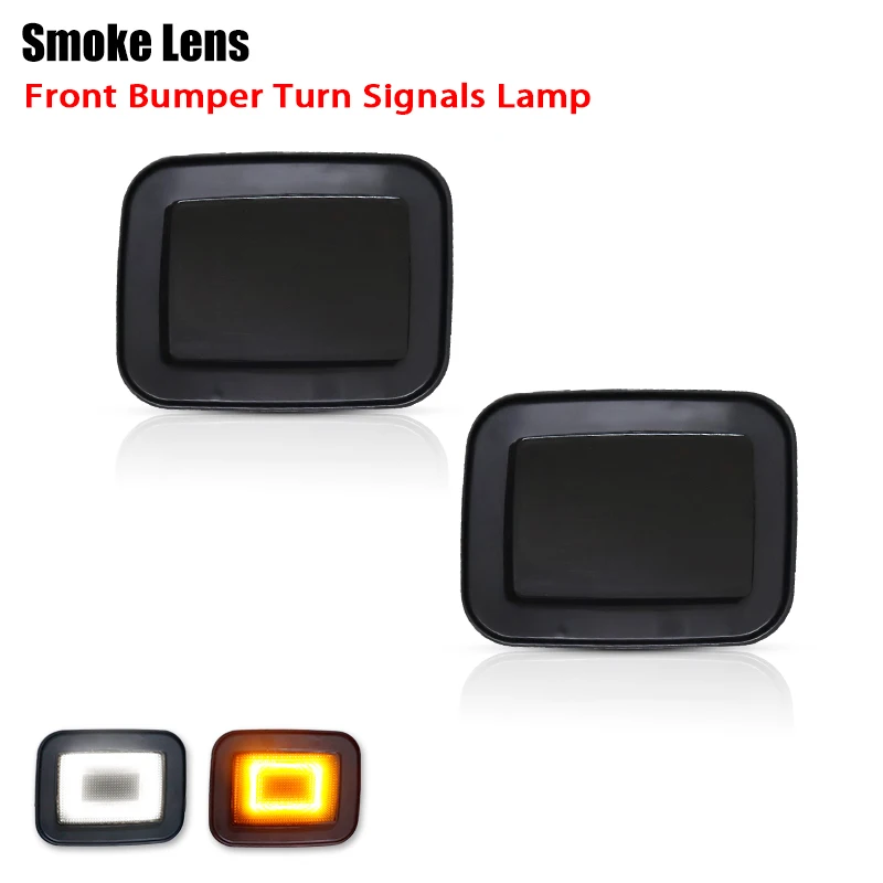 2pcs Front Bumper