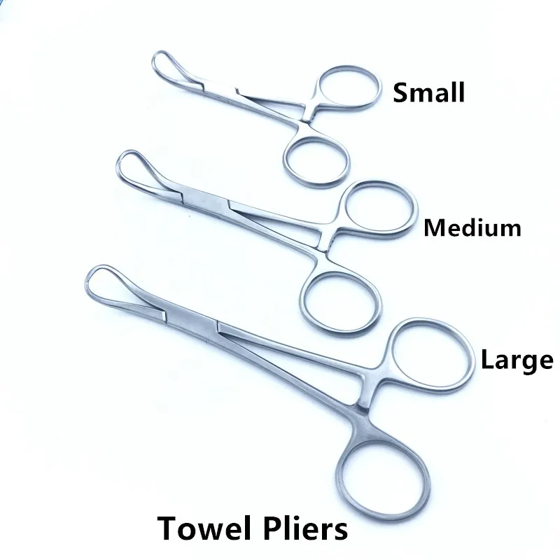 Stainless steel Cloth Towel Forceps for Surgical Instruments Cloth