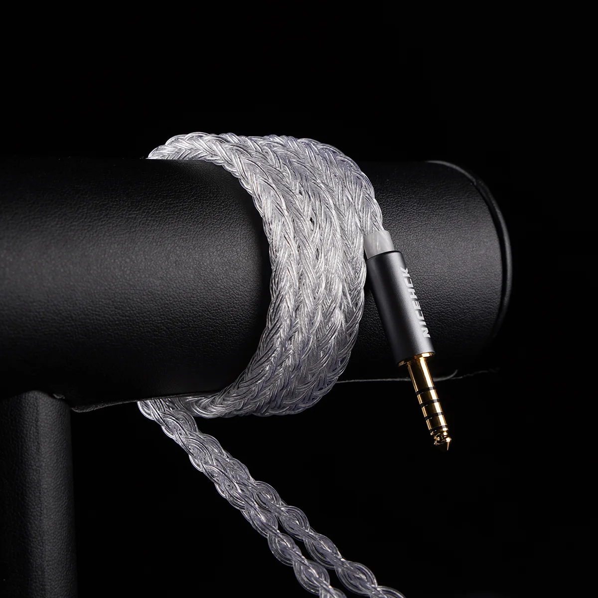 Фото NICEHCK IcyMoon сменный внутриканальный монитор IEM кабель 16 ядер OCC + посеребренный OFC HiFi аудио провод MMCX/2Pin/QDC для DB2 карат №3