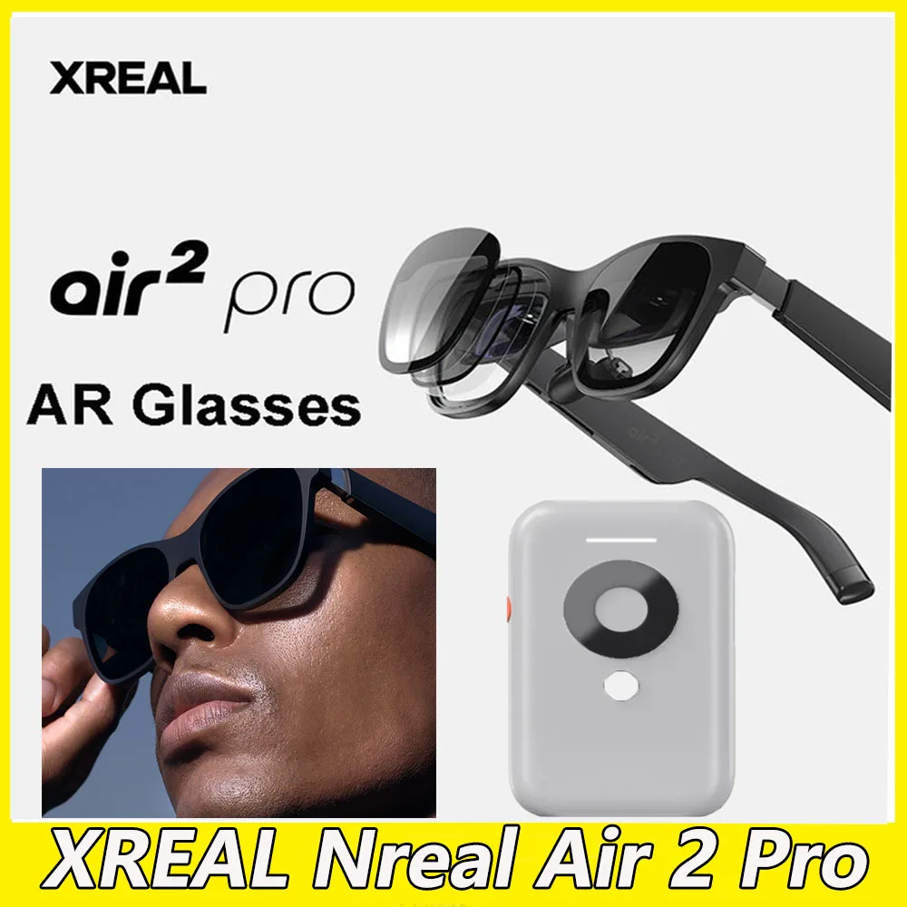 Xreal Nreal Air 2 Pro Smart Ar Glasses Hd 130 Pollici Space Giant Screen 1080P View Cinema Privato Non Vr