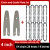 4 Inch Chainsaw for Wood Cutting Wireless Mini Saw Chain Guid Portable Electric Saw Mini Chainsaws Logging Saw Chain Accessories 1