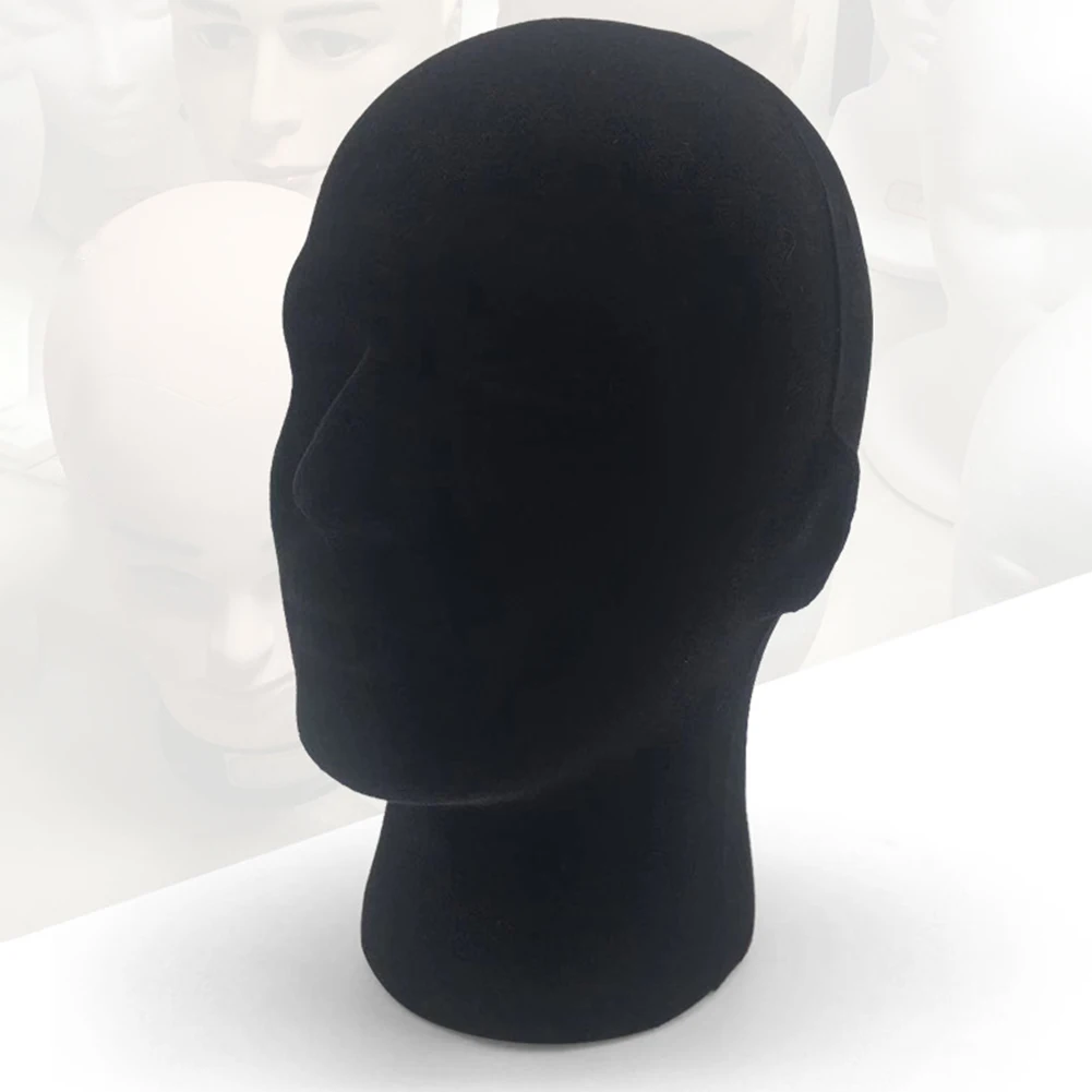 Schaumstoff-Mannequin-Kopfmodell für Hüte, Perücken, Brillen – Stabiler Display-Ständer für Einkaufszentren, Garderoben und Fotografie-Requisiten – Detail 9