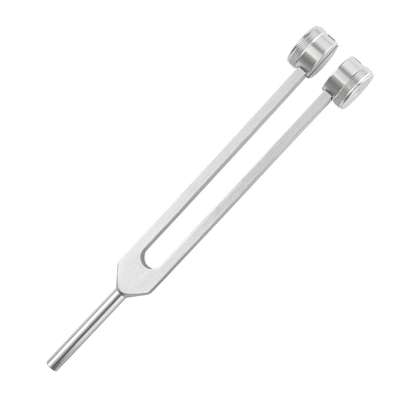 Tuning Fork 256 Hz Tuning Fork Medical Healing Instrument Aluminum with Wood Hammer