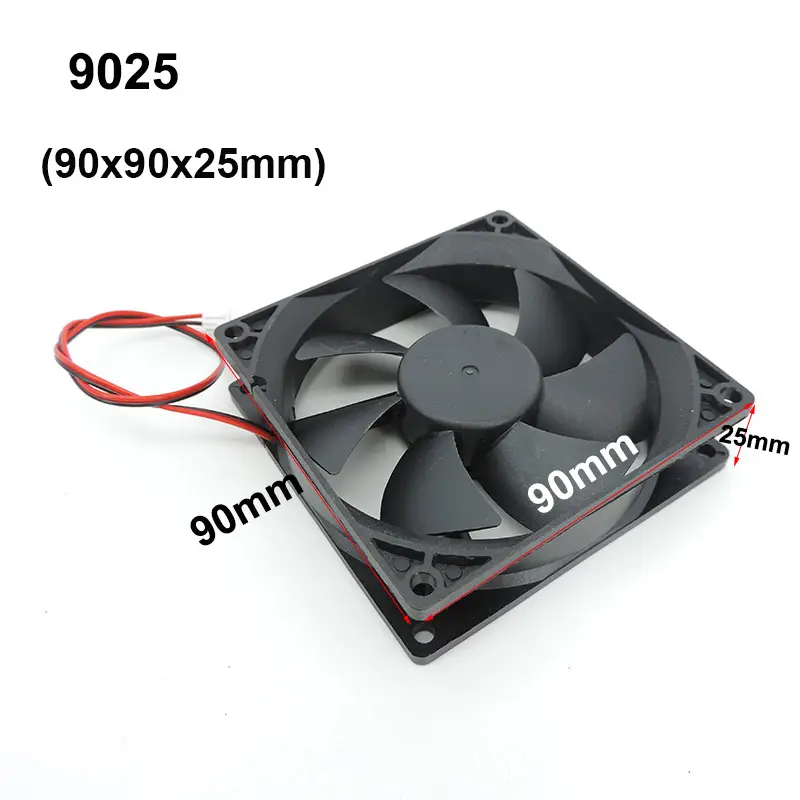 4010 12025 8010 30mm dc 5V 12V 24V Cooling Fan Brushless Motor Case Quiet 40MM 50MM 60MM 70MM 80MM 90MM 120MM for 3D print 2PIN - Image 13