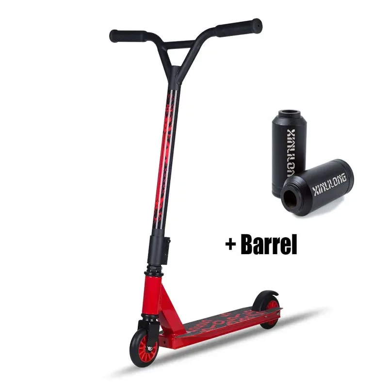 Stunt Pro Scooter And Barrel Suit For 120-180CM Teens, Can Load 264 LBS, Good Quality & Freestyle Trick