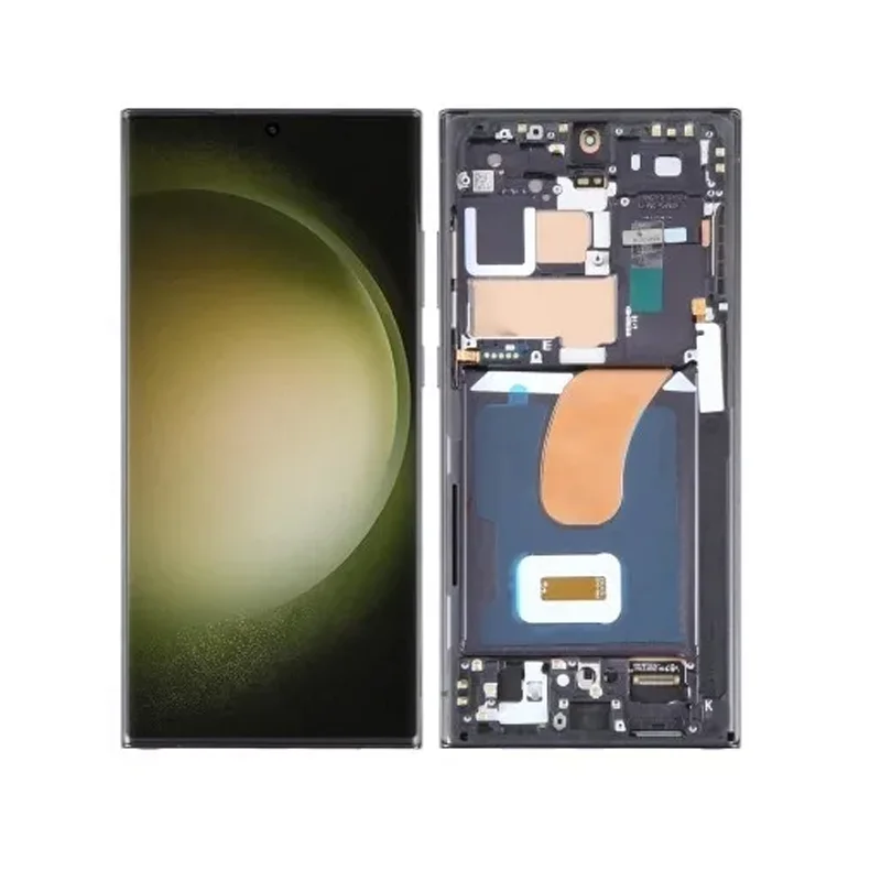 Per Samsung Galaxy S23 Series Original Lcd Screen Digitizer Full Assembly Frame
