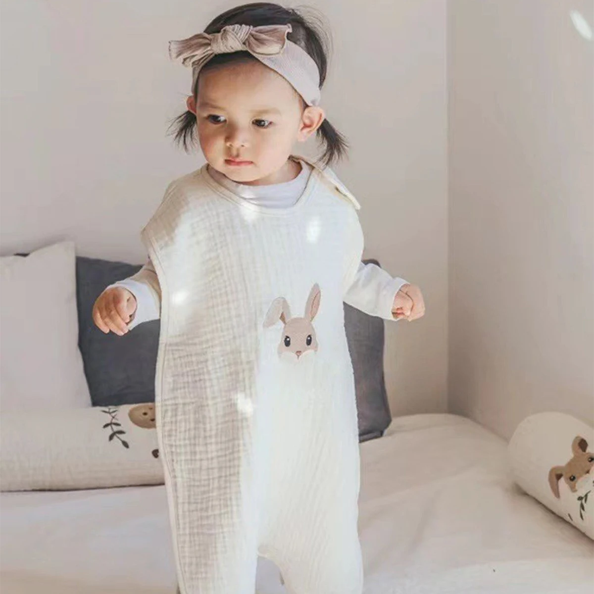 Baby gauze sleeping bag spring, summer, autumn thin children’s baby four seasons pajamas Best Sellers In Babies & Kids Baby gauze sleeping bag spring, summer, autumn thin children’s baby four seasons pajamas Best Sellers In Babies & Kids