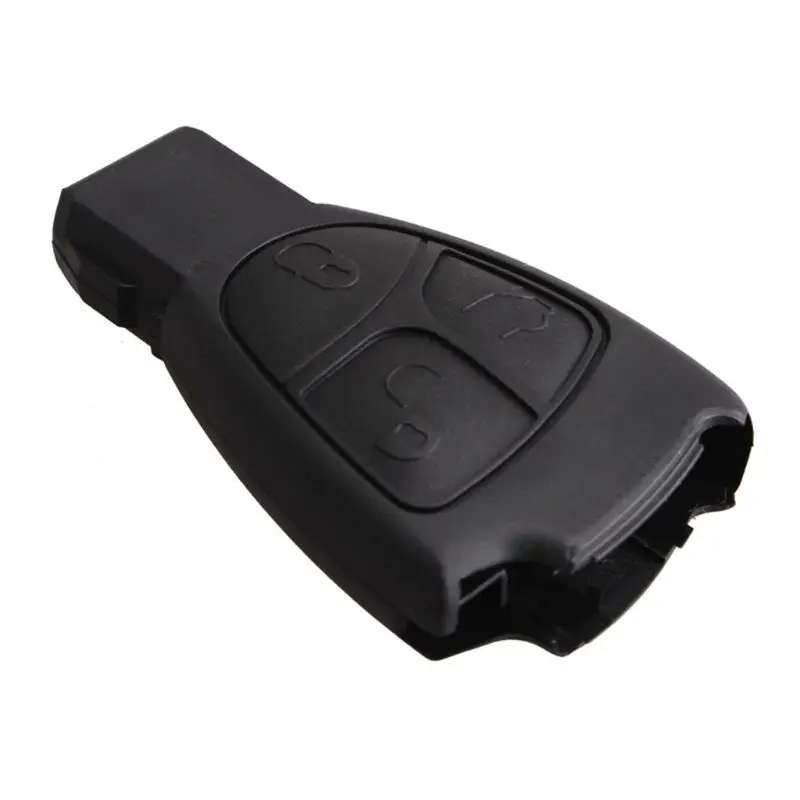 3 Buttons Remote For Key Fob Case Fits Mercedes Benz C E ML Class W203 W211 W204 #278635 Replacement Car Key