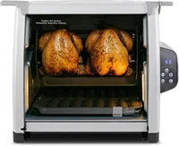 Series Rotisserie Oven, Digital Display, 12-Pound Capacity, Auto Shutoff, Includes Rotisserie Spit, Multi-Purpose Basket, 3 Cook 1