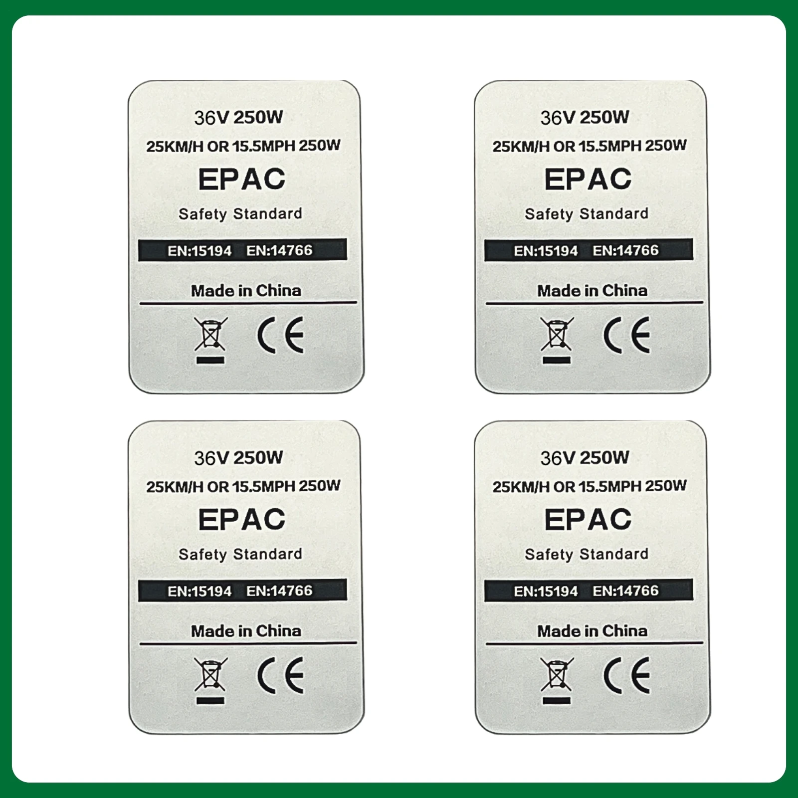 20pcs Electric Bike Motor Sticker 36V 250W/48V 750W Self-adhesive Label Stickers For BAFANG 01/HD Mid-mounted Motors Parts