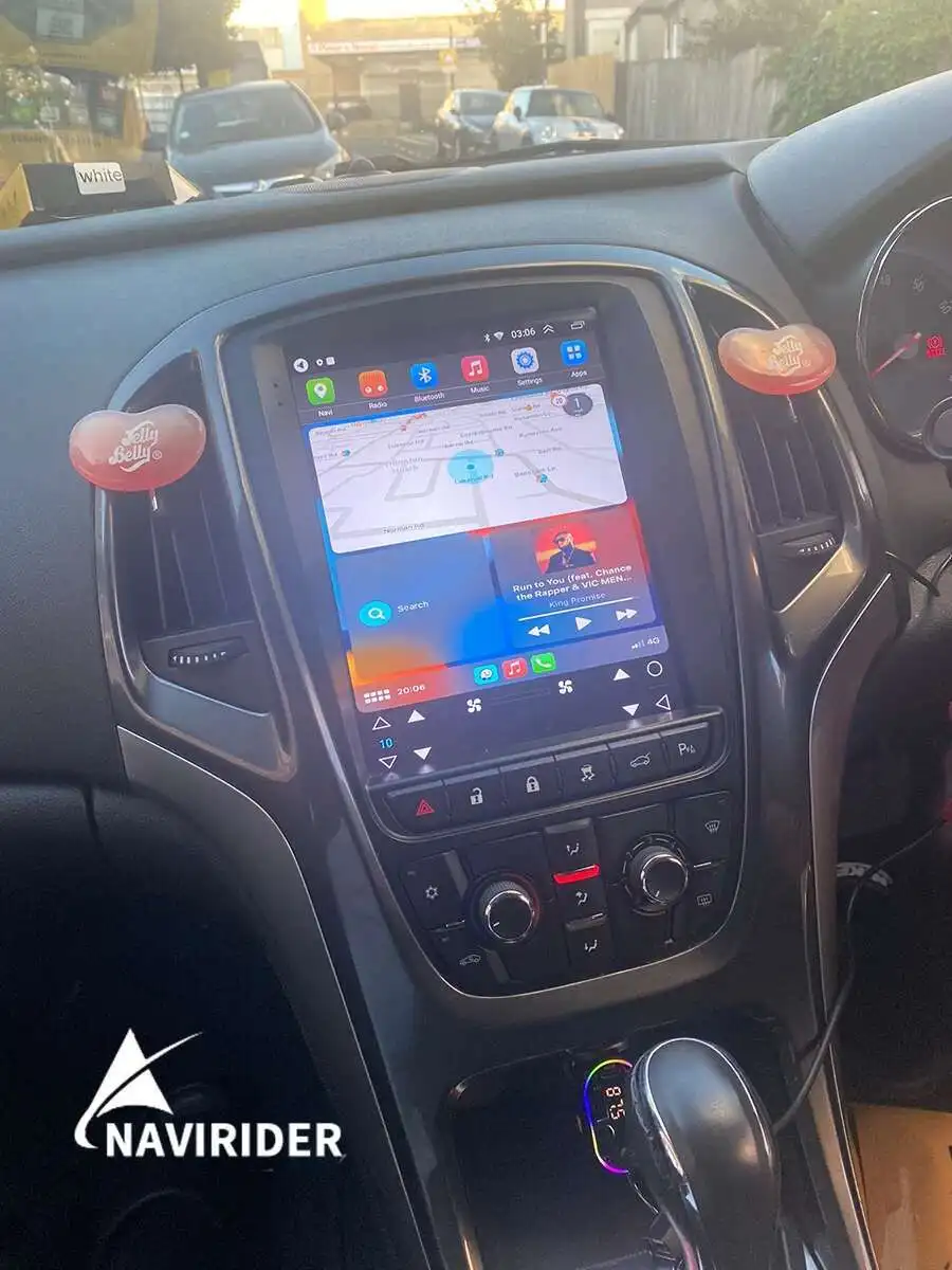 10.4" Tesla Screen Android 14 Car Radio For Buick Excelle For Opel Astra J Gtc 2