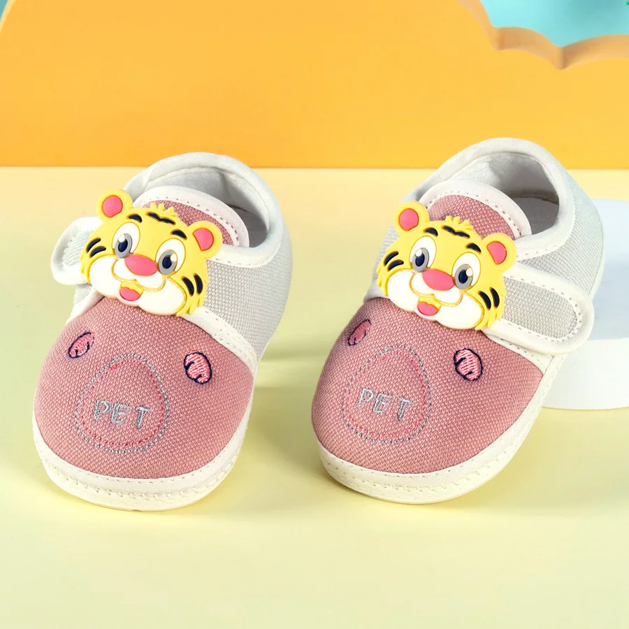 DXM96 2022 Autumn New Baby Toddler Shoes Soft Bottom Non-Slip 0-1 Years Old Baby Shoes