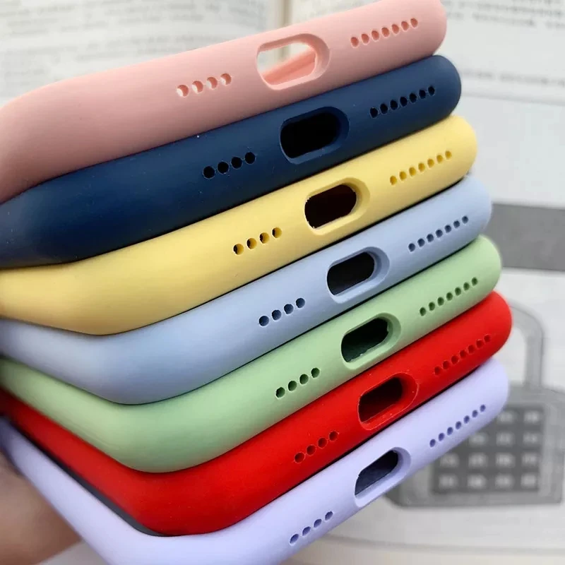 รูปสินค้า เคสโทรศัพท์หรูหราสำหรับ iPhone 17 16 15 14 13 12 Pro Max เคสซิลิโคนนุ่มสำหรับ iPhone 17Pro พร้อมกันกระแทกกล้องและฝาหลัง TPU