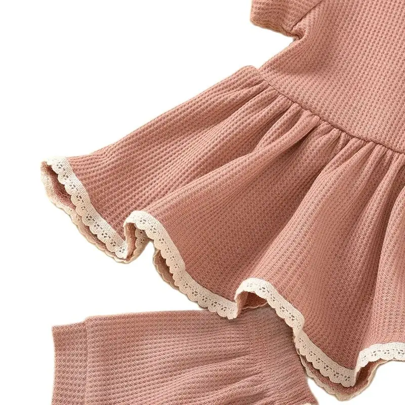 Cotton Linen Baby Girl Summer Shorts Suit