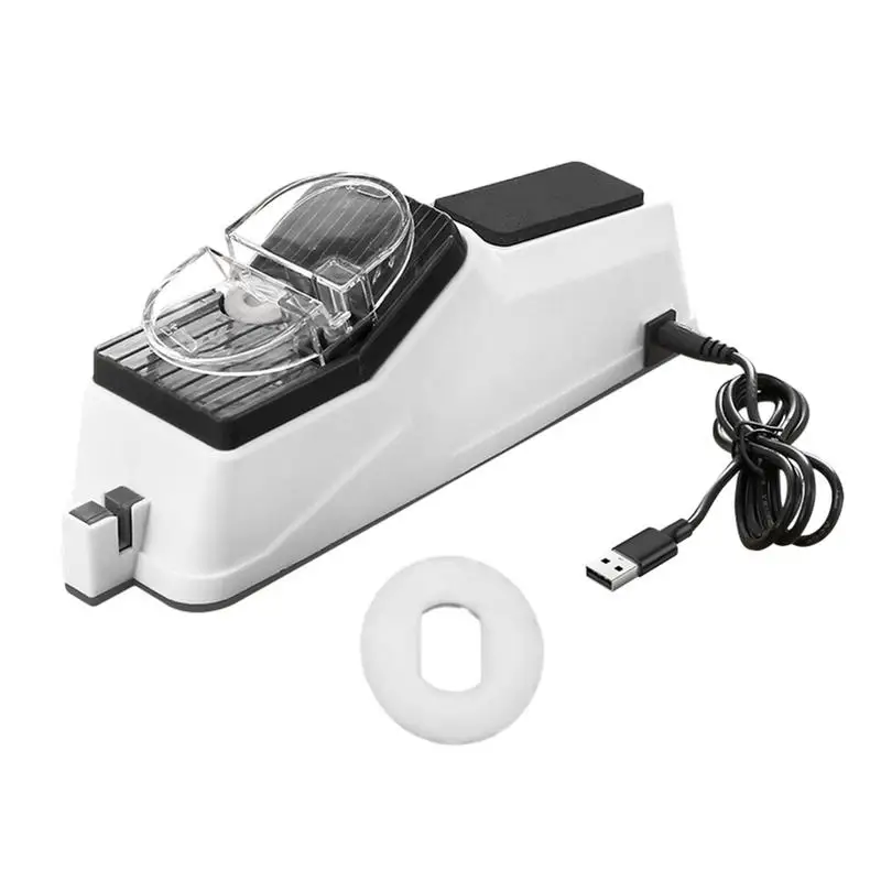 

Knife Sharpener Professional USB Electric Knife Sharpener With Scissors Quick Sharpener For Kitchen Knife Sharpening tool