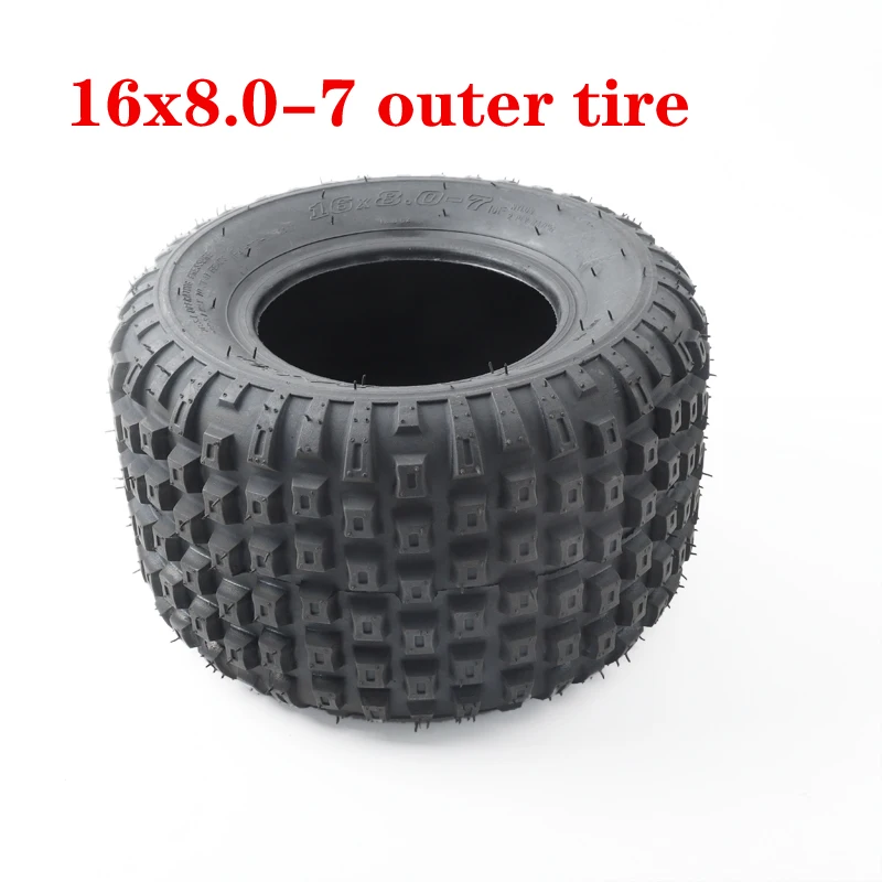 

Высококачественная 7-дюймовая безкамерная шина 16X-7, вакуумная шина для ATV, карт, багги, квадроцикла, кроссовки, газонокосилки, снегохода, колеса