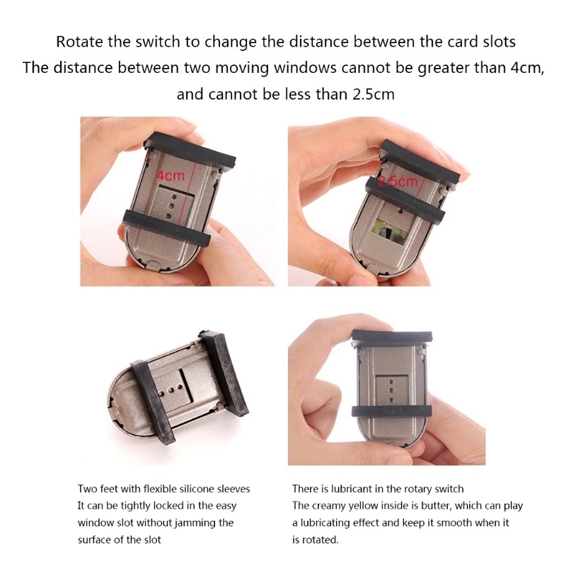 Aluminum Alloy Sliding Door and Window Safety Lock Anti-theft Lock Buckle