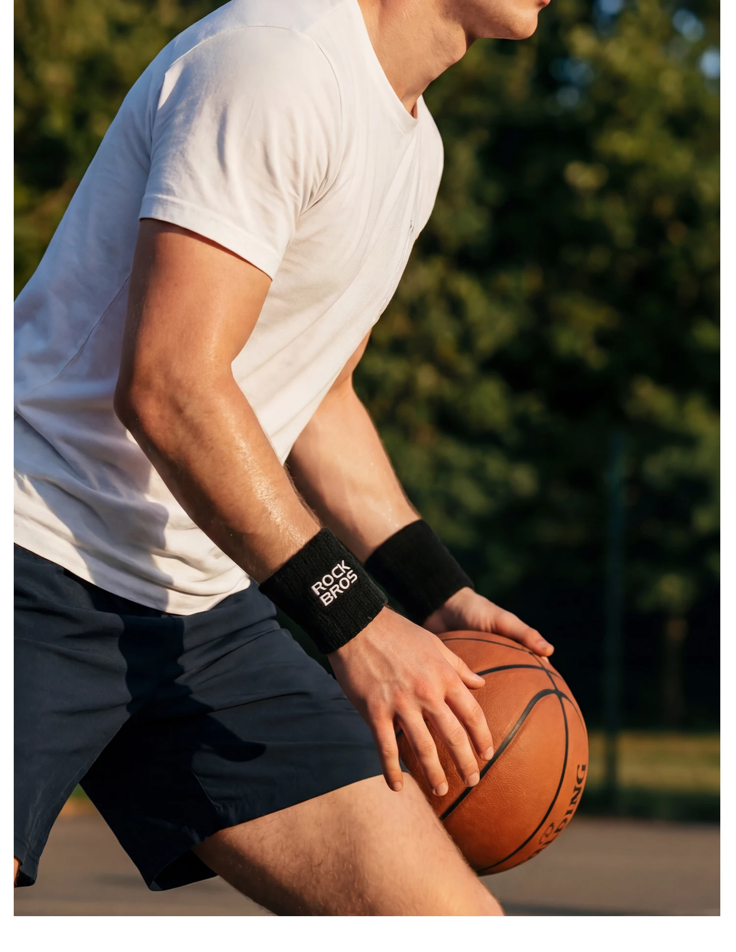 lightweight sweatband detail