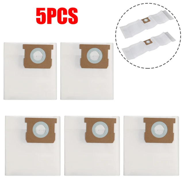 5pcs For Guild Compatible Dust Bags For 30L Wet And Dry Vacuum