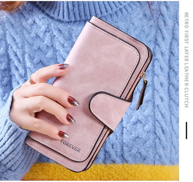 Long PU Leather Butterfly Flower Wallet with Zipper & Card Holder S6de06bf14d7643ecaaa43bfa2a15d927x